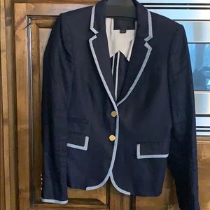 JCrew linen blazer
